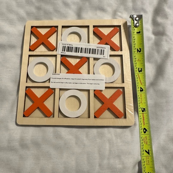 Wooden game tick tack toe - Picture 3 of 3